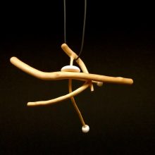 wooden pendant